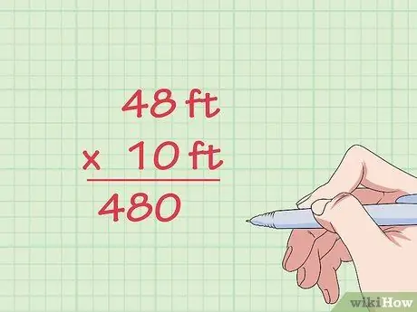 Оцените количество необходимых обоев Шаг 4