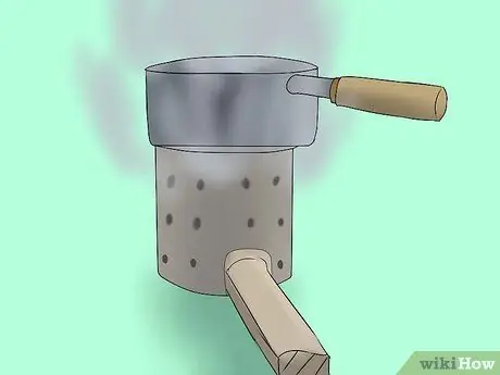 Сделайте походную плиту из жестяных банок (печь-бродяга) Шаг 10