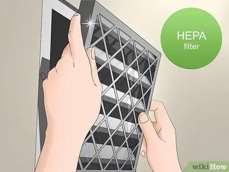 Удалите пыль из воздуха, шаг 2