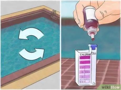 Снижение содержания хлора в бассейне, шаг 13