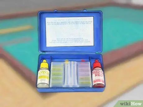 Снижение хлора в бассейне, шаг 2