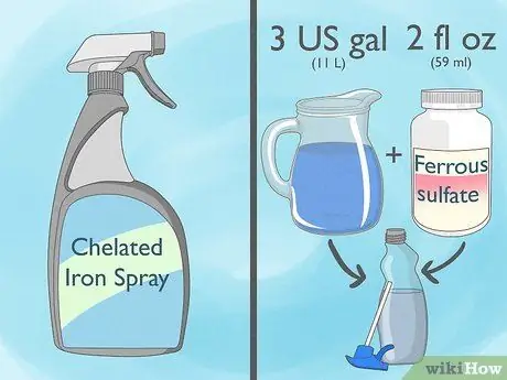 Дайте растениям железо, шаг 1