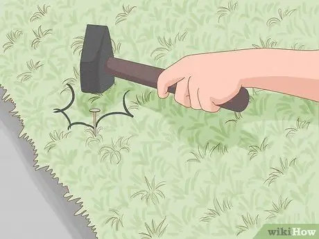 Установка газона из синтетической травы Шаг 11