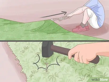 Установка газона из синтетической травы Шаг 13