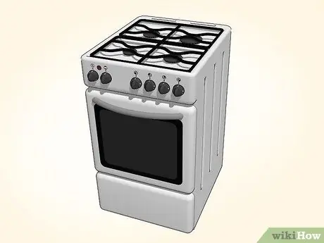 Подключите газовую плиту, шаг 1