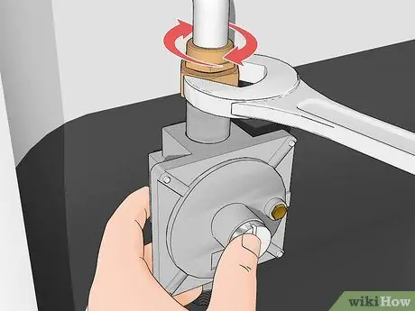 Подключите газовую плиту Шаг 7