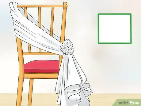 Украшаем стулья тюлем Step 6