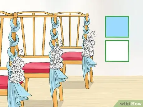 Декорировать стулья тюлем Step 8