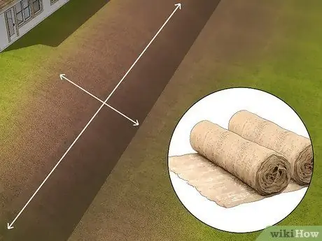 Установка противоэрозионных покрытий Шаг 1