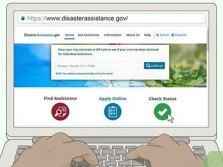 Свяжитесь с FEMA Шаг 9