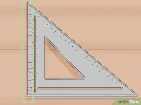 Используйте квадрат плотника, шаг 1