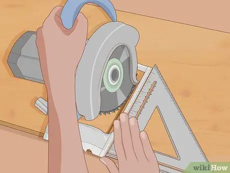 Используйте квадрат плотника, шаг 8