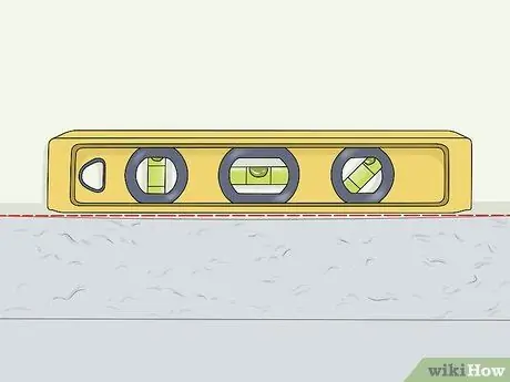 Проверьте, ровный ли пол Шаг 3