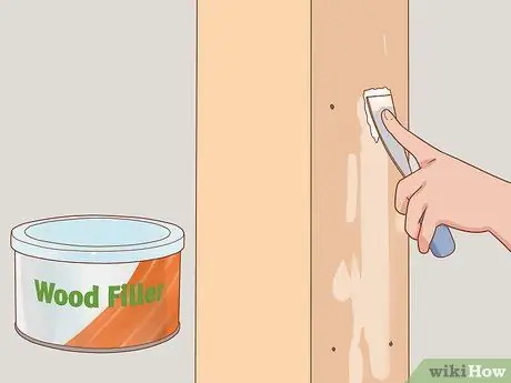 Оберните столбы крыльца деревом Step 11