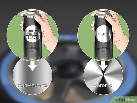 Раскрасьте черный хром Шаг 6