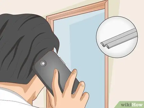 Замена резинового уплотнения на двери из ПВХ Шаг 3