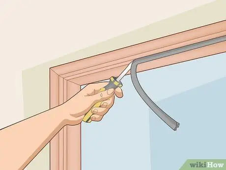 Замена резинового уплотнения на двери из ПВХ Шаг 7