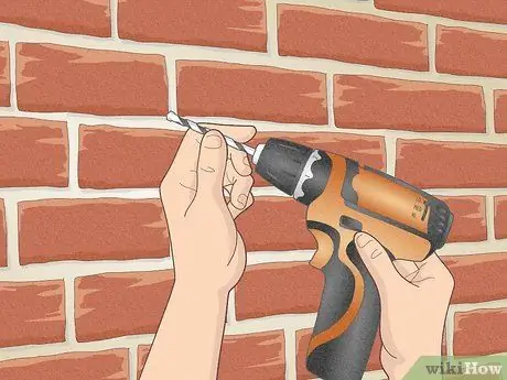 Просверлить кирпич, шаг 4