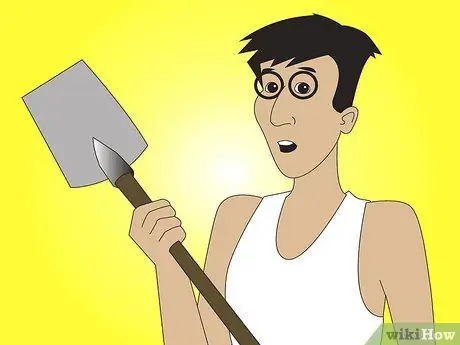 Удаление латексного резинового ковра и плиточного клея с цементного пола Шаг 1