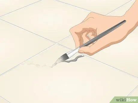 Ремонт треснувшей плитки на полу Шаг 7