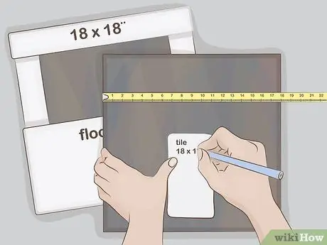 Планирование разметки плитки, шаг 2