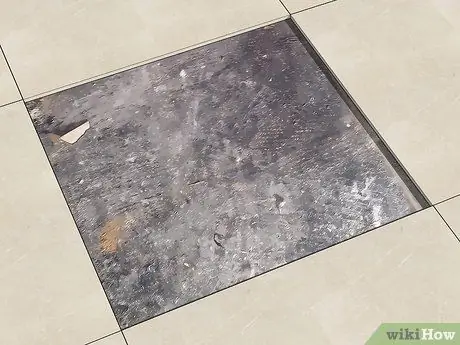 Определите асбестовые плитки Шаг 5