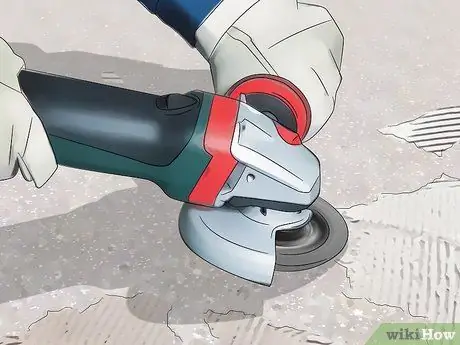 Удалить Thinset Step 4