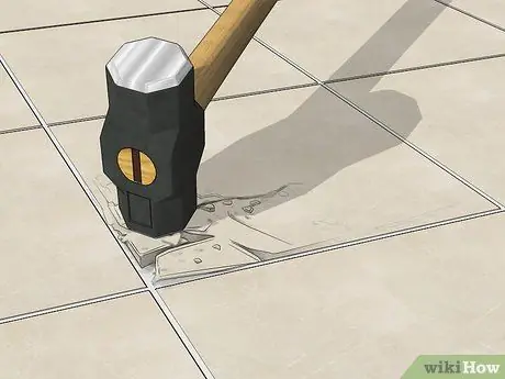 Удаление керамической плитки Шаг 3