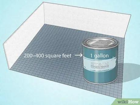 Пятно на бетоне Шаг 2