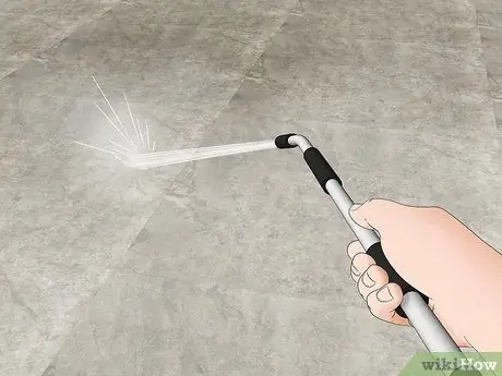 Пятно на бетоне Шаг 4