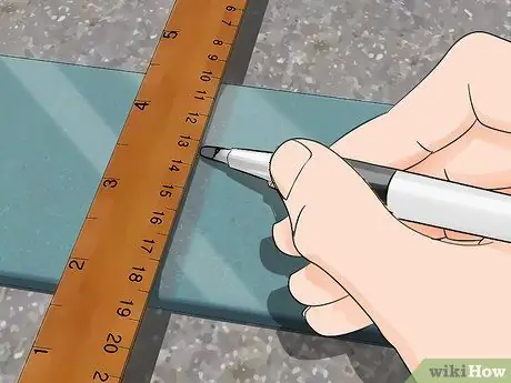 Вырезать стеклянную плитку Шаг 7