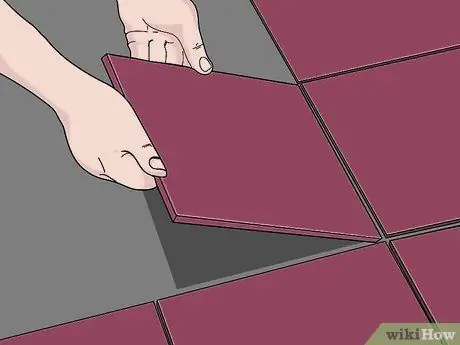 Заменить плиточный пол Шаг 10
