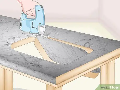 Вырезать столешницу Шаг 10