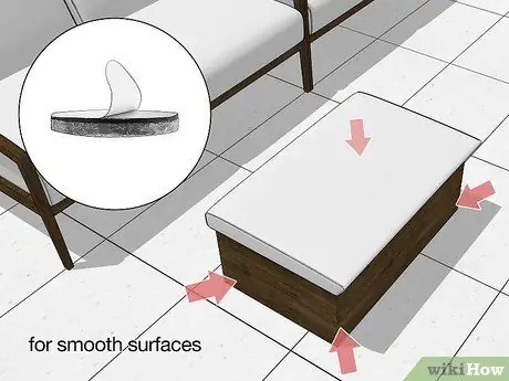 Как удержать пуфик от скольжения Шаг 1