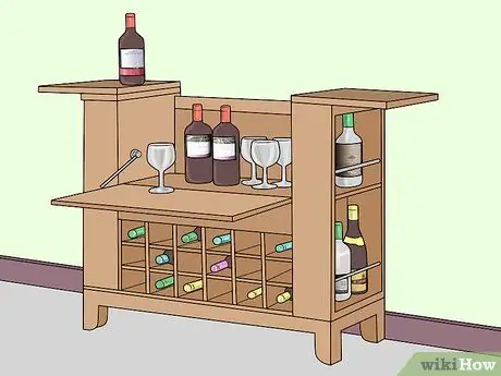 Сделайте свой собственный шкаф для спиртных напитков Шаг 3