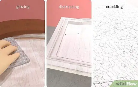 Антикварные белые шкафы, шаг 2