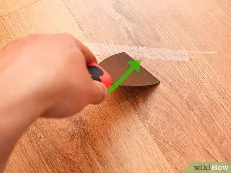 Удаление клея с деревянного пола Шаг 10