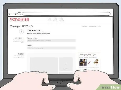 Продать элитную бывшую в употреблении мебель Шаг 7