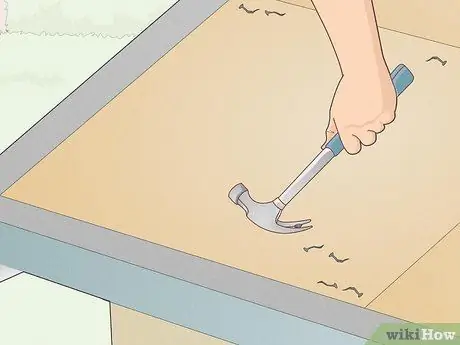 Установка битумной черепицы Шаг 4