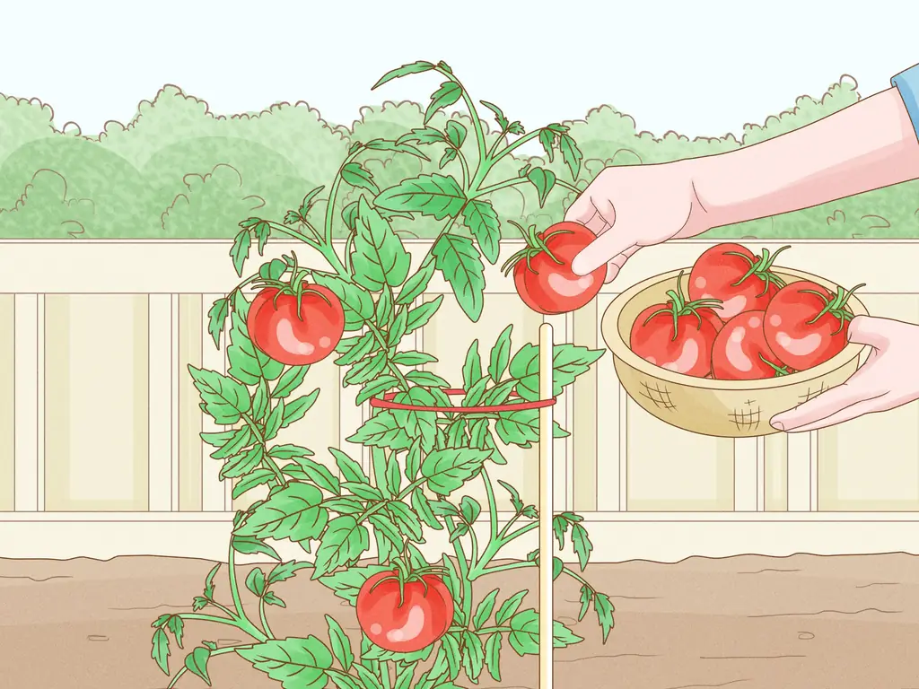 Как вырастить большие помидоры (с иллюстрациями)