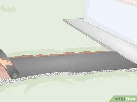 Укладка гравийной подушки Шаг 11