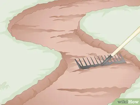 Укладка гравийной подушки Шаг 3