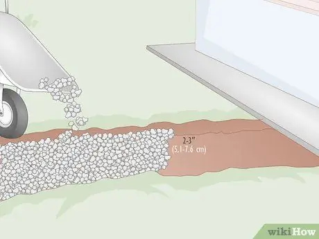 Укладка гравийной подушки Шаг 6