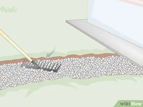 Укладка гравийной подушки Шаг 7