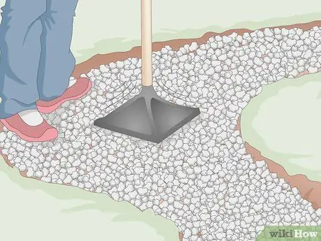 Укладка гравийной подушки Шаг 9