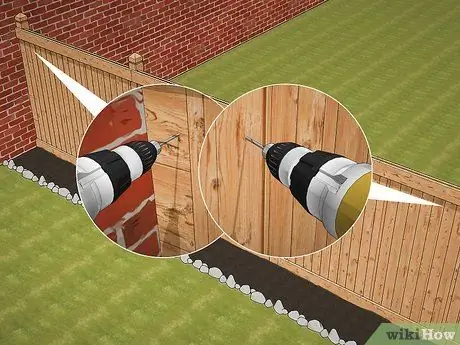 Выращивайте виноградную лозу на заборе, шаг 3