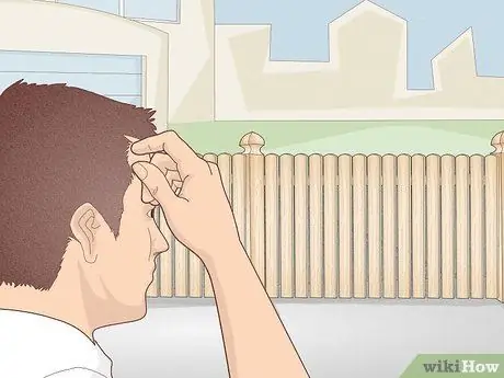 Постройте забор Шаг 1