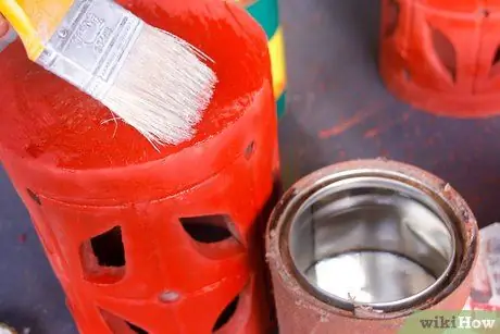 Покраска бетонных садовых украшений Шаг 7
