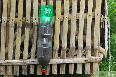 Создайте вертикальный сад из газированных бутылок Шаг 13