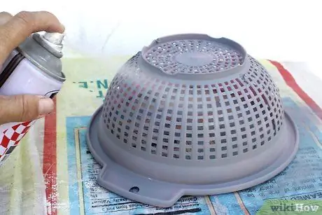 Использование дуршлага в качестве сеялки Шаг 2